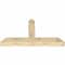 Ekena Millwork Portland Rough Sawn Timber Gable Bracket, Douglas Fir, 60"W x 32"H x 6"D x 6"F, 13/12 Pitch GBW060X32X0606POR00RDF - alternate 3